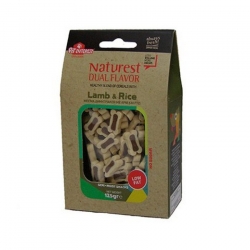 Λιχουδιά σκύλου Naturest Dual Flavor με αρνί και ρύζι 125gr