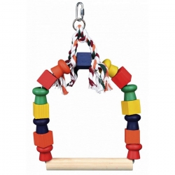 Παιχνίδι πτηνών Trixie Colourful Arch Swing μεγάλη